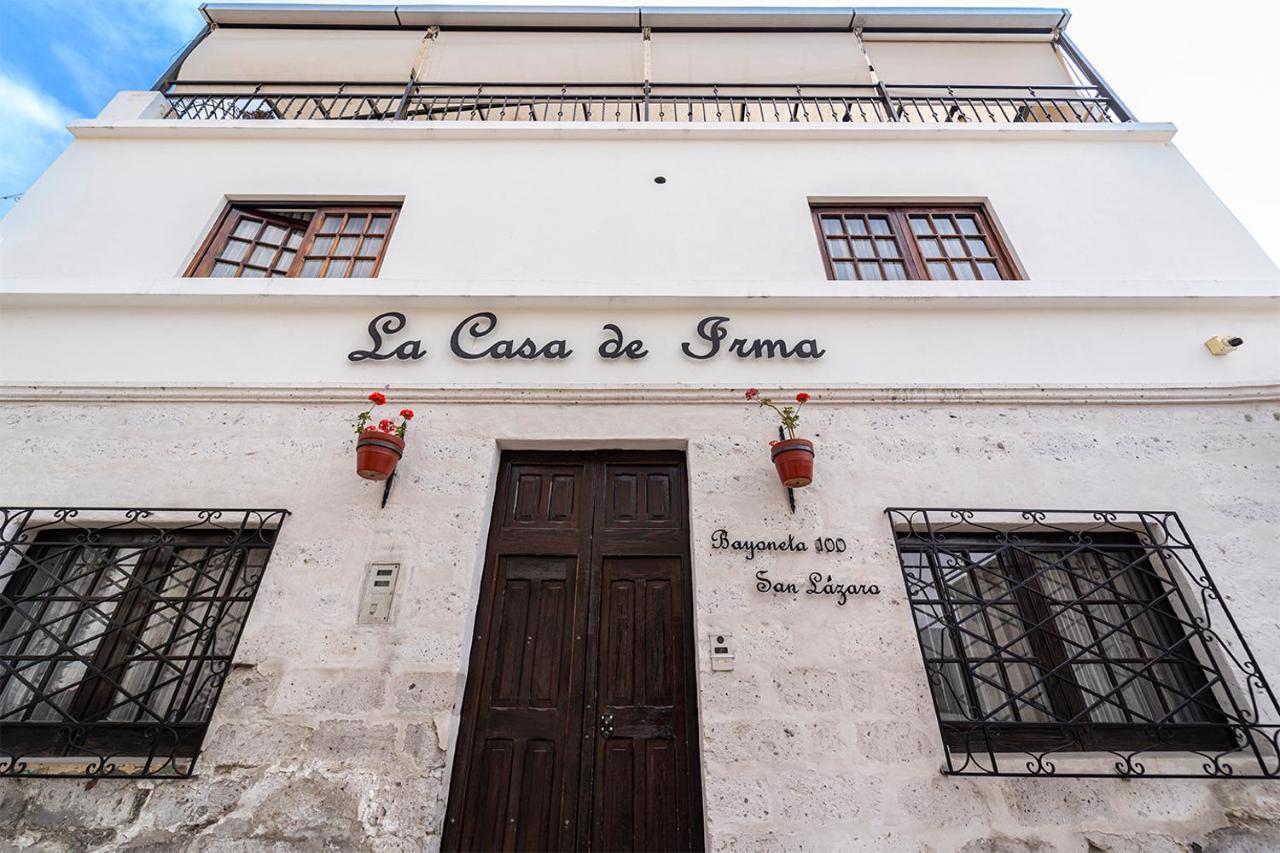 Hotel La Casa De Irma อาเรกิปา ภายนอก รูปภาพ