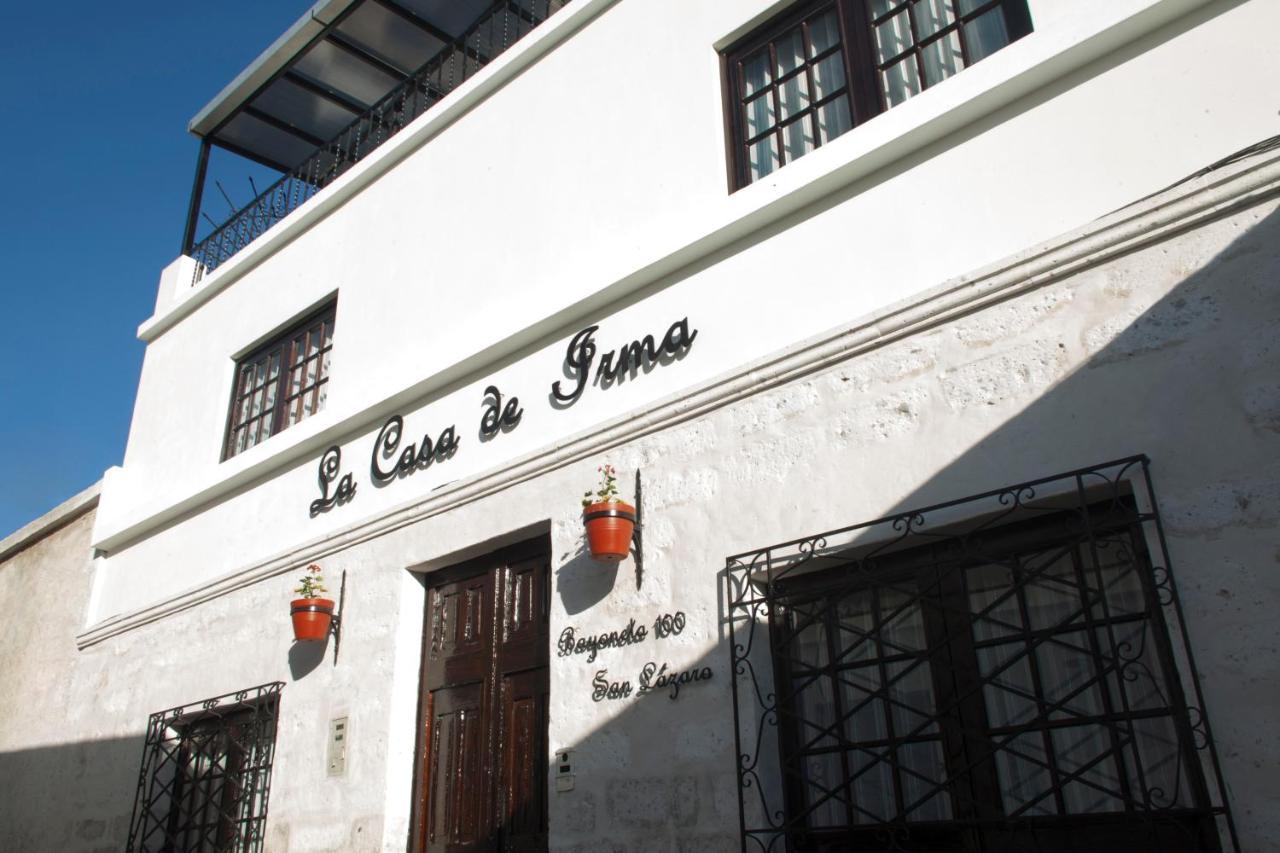 Hotel La Casa De Irma อาเรกิปา ภายนอก รูปภาพ