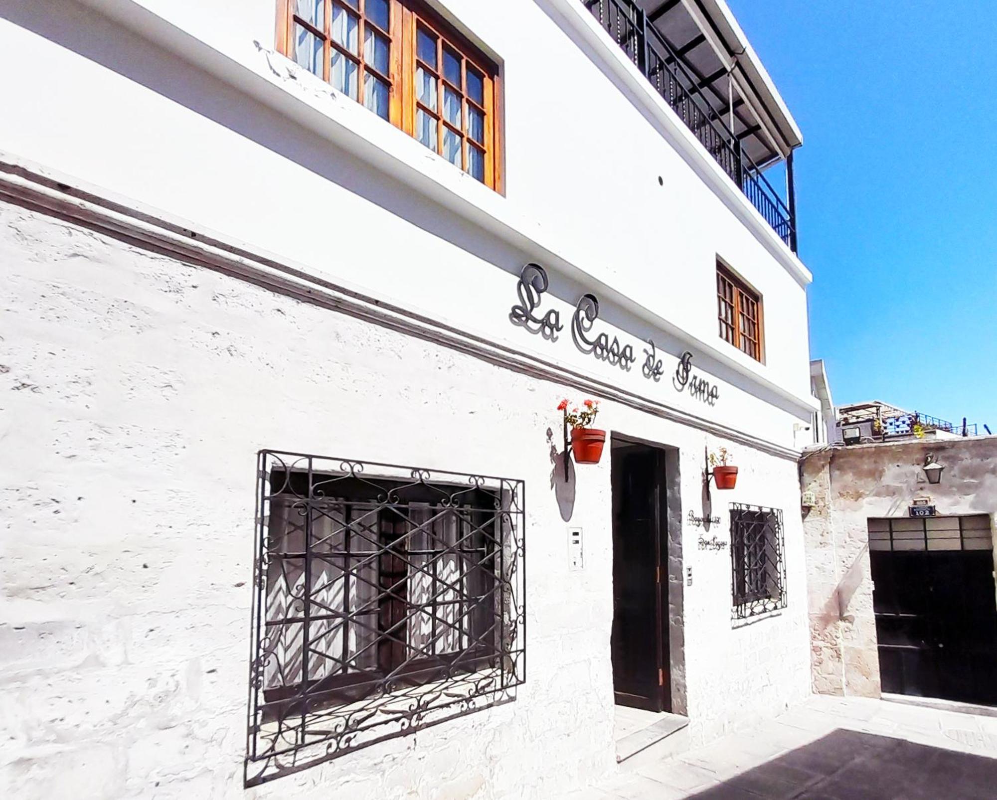 Hotel La Casa De Irma อาเรกิปา ภายนอก รูปภาพ